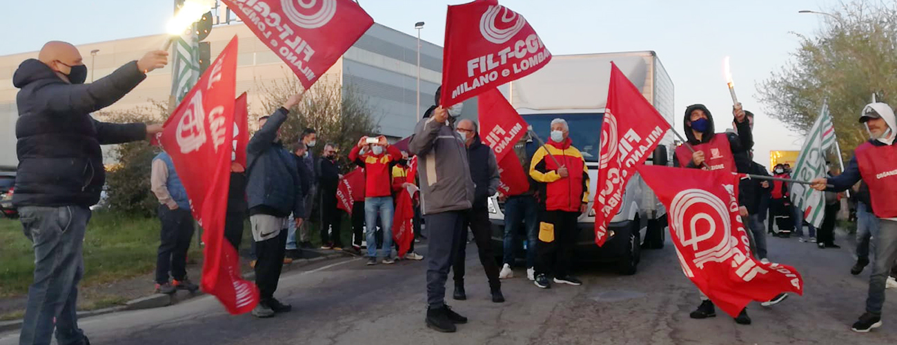 Pieno successo dello sciopero nazionale della logistica - di Luca Benedetti