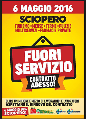 Scopri di più sull'articolo Terziario: il 6 e 28 maggio in sciopero per il contratto – di Andrea Montagni