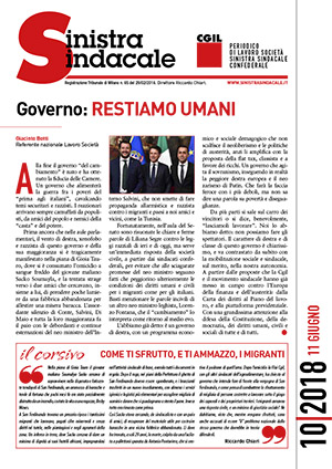 Scopri di più sull'articolo SCARICA IL NUMERO 10-2018 IN PDF