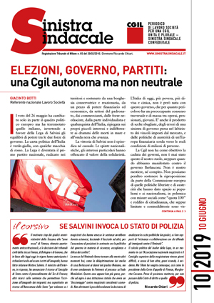 Scopri di più sull'articolo SCARICA IL NUMERO 10-2019 IN PDF