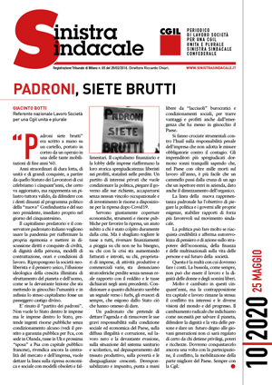 Scopri di più sull'articolo SCARICA IL NUMERO 10-2020 IN PDF