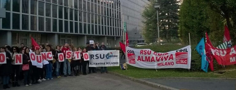 Scopri di più sull'articolo Almaviva straccia l’integrativo, i lavoratori si disconnettono – di Frida Nacinovich