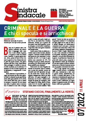 Scopri di più sull'articolo SCARICA IL NUMERO 7-2022 IN PDF