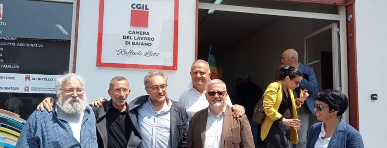 Scopri di più sull'articolo Intitolata al compagno Raffaele Lieto la Camera del Lavoro di Baiano  – di Pericle Frosetti