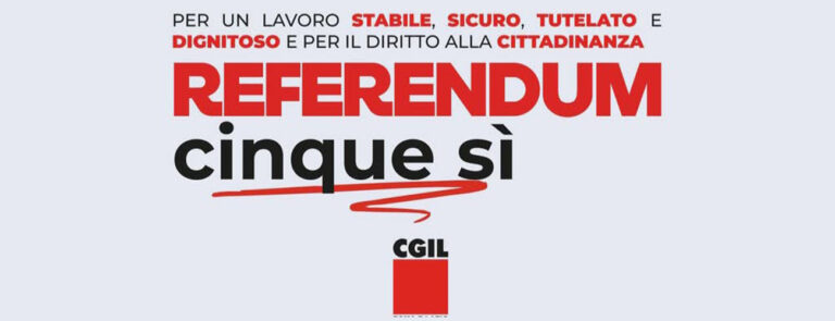 Scopri di più sull'articolo Cinque Sì per l’Italia fondata sul lavoro – di Mariapia Mazzasette
