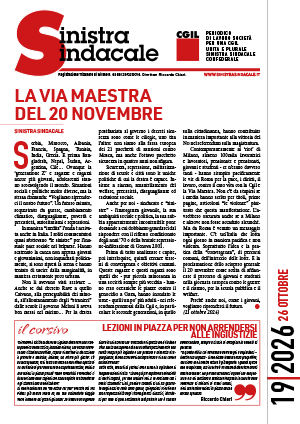 Scopri di più sull'articolo SCARICA IL NUMERO 19 – 2026 IN PDF